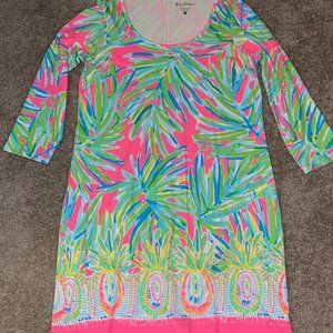 Lilly Pulitzer 3/4 Sleeve Tshirt Dress